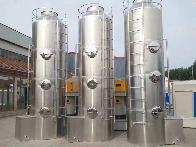 不锈钢材质喷淋塔